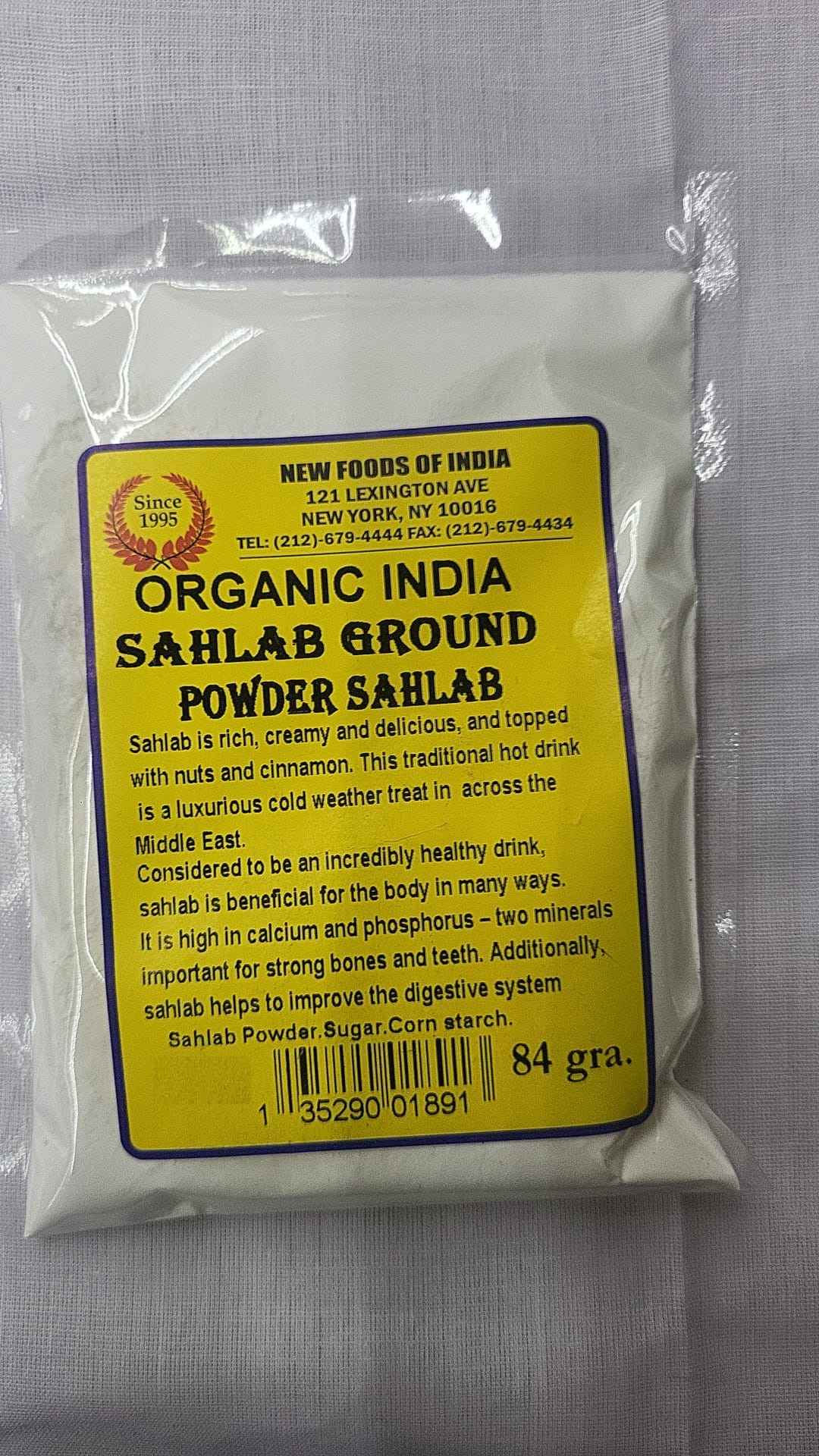 Organic India Sahlab Ground