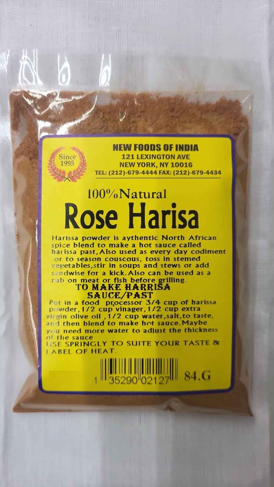 Natural Rose Harisa