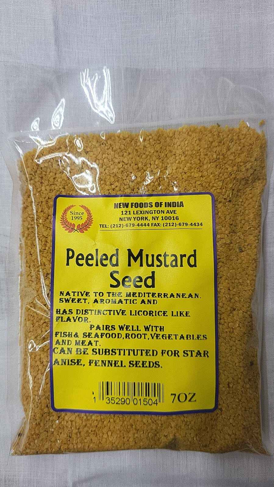 Peeled Mustard Seed