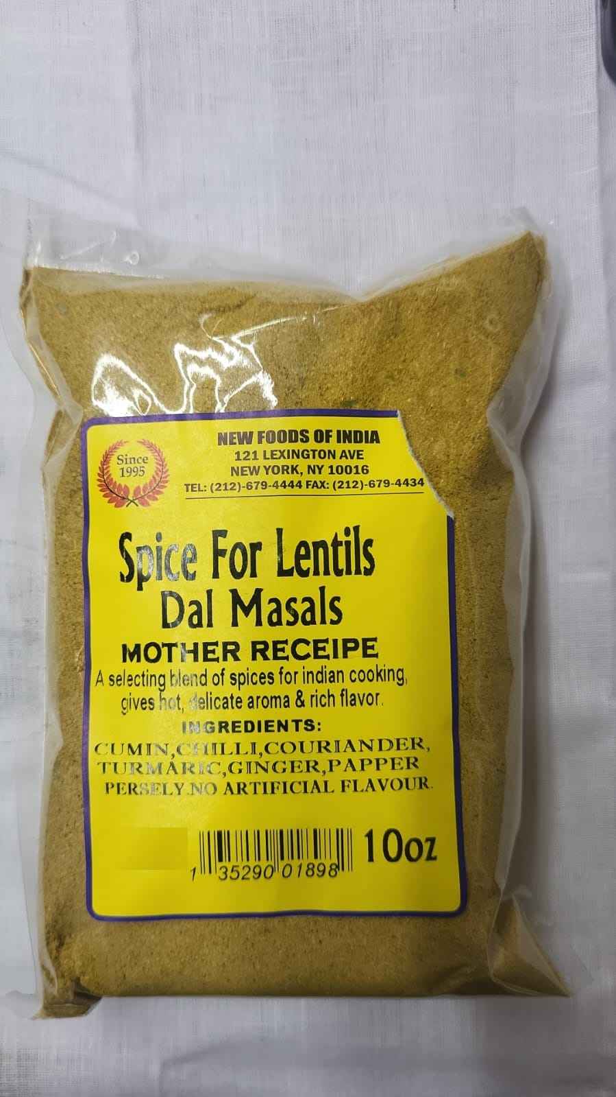 Spice For Lentils Dal Masala