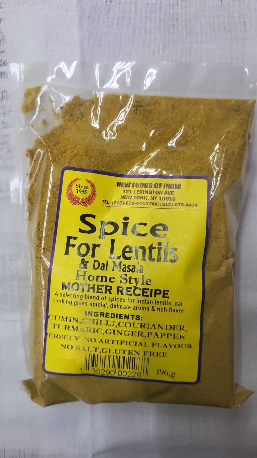 Spices For Lentils