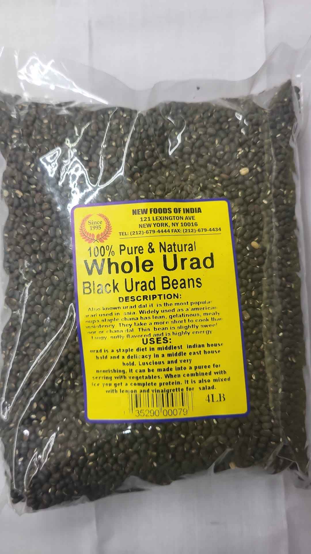 Pure And Natural Whole Urad