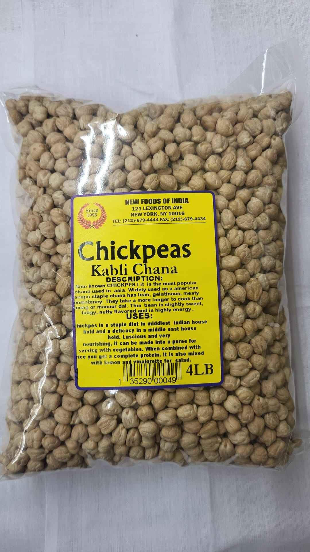 Chickepeas Kabuli Chana