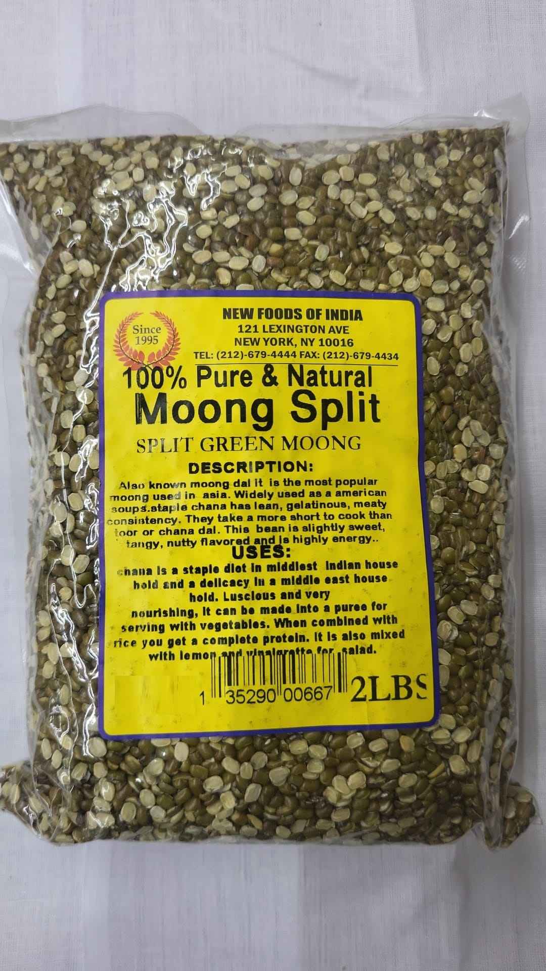 Pure And Natural Moong Split