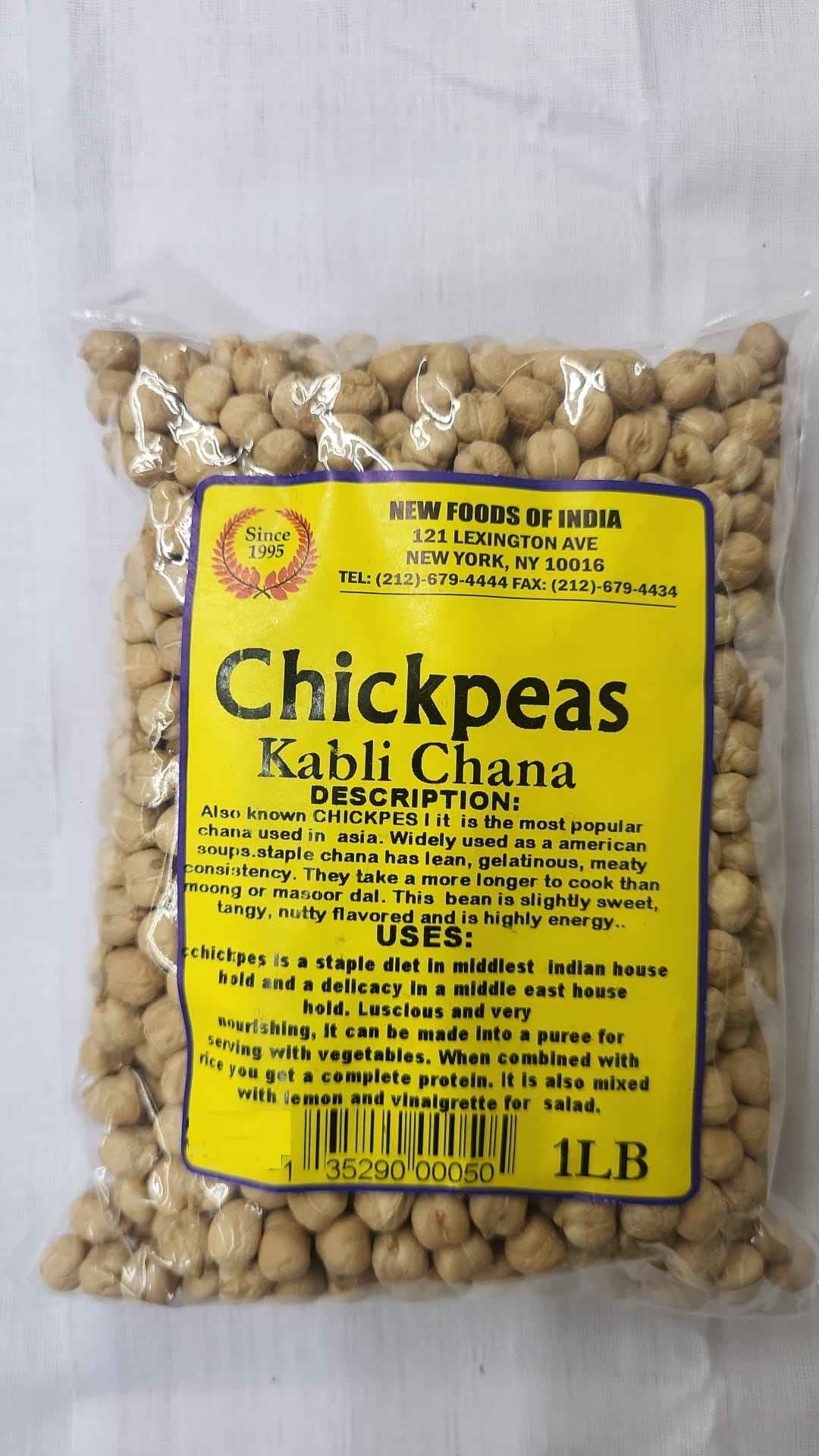 Chickpeas Kabuli Chana