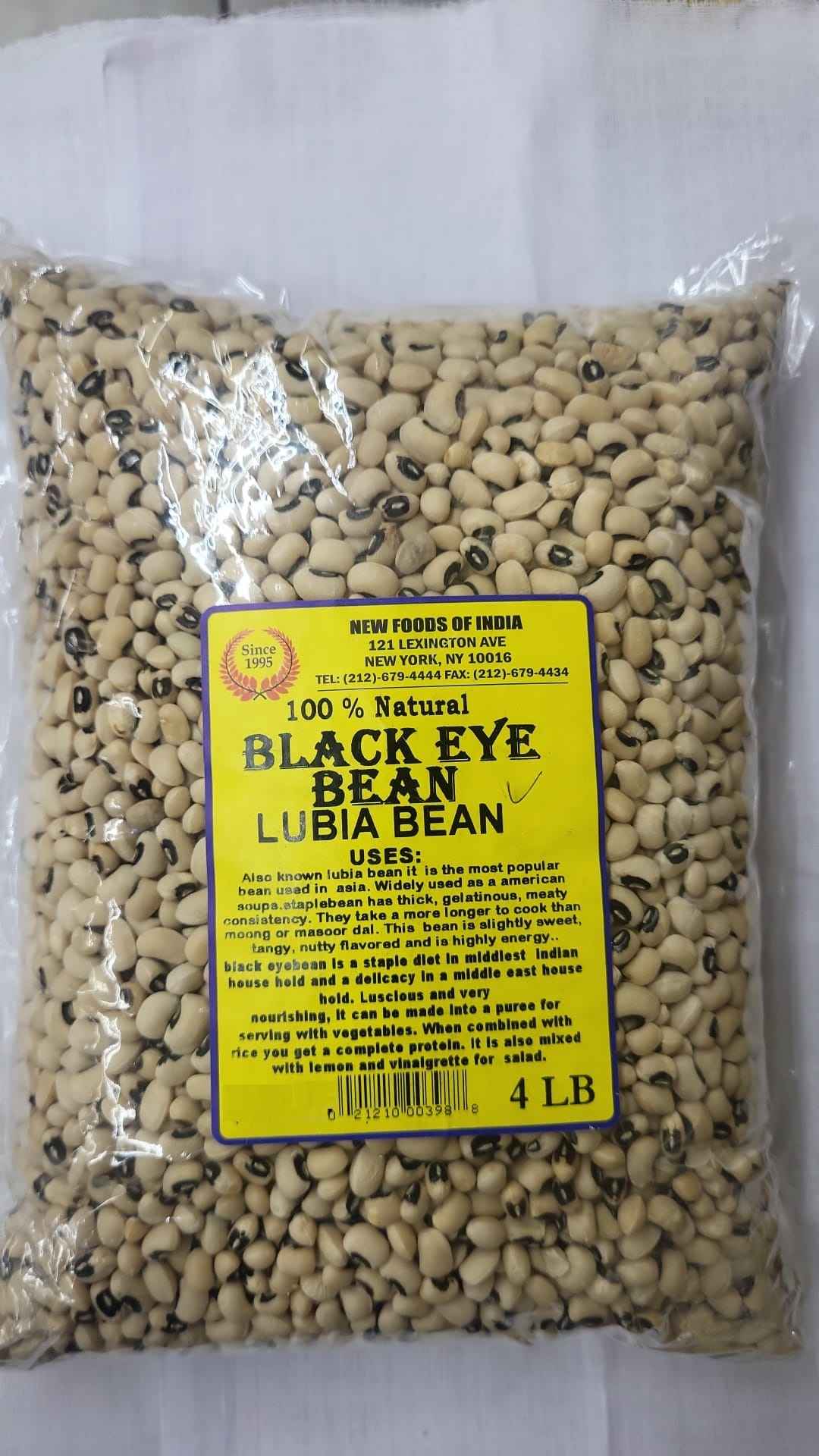 Natural Black Eye Beans