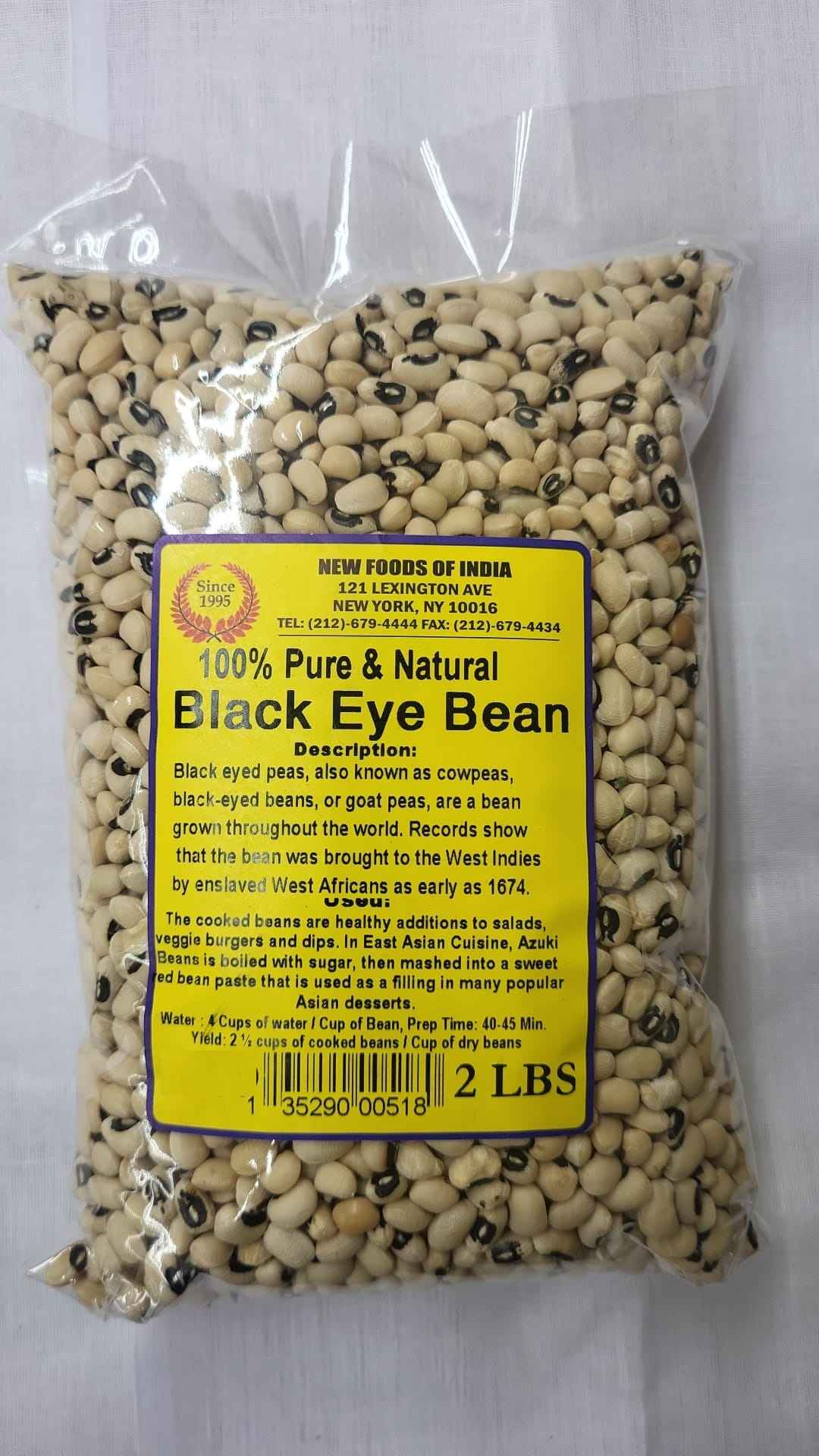 Pure And Natural Black Eye Bean