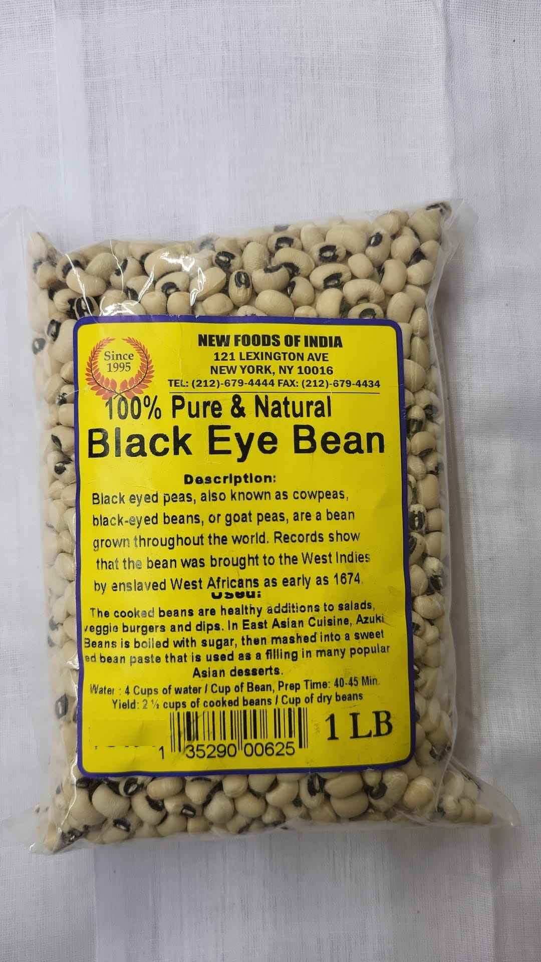 Pure And Natural Black Eye Bean
