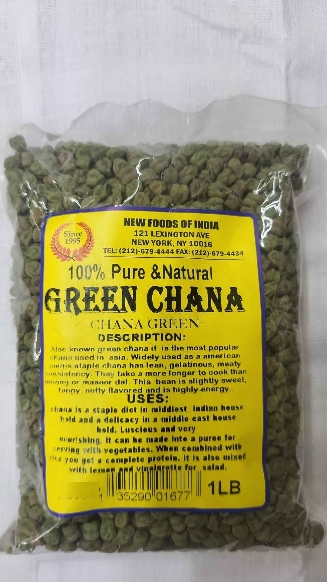 Pure And Natural Green Chana