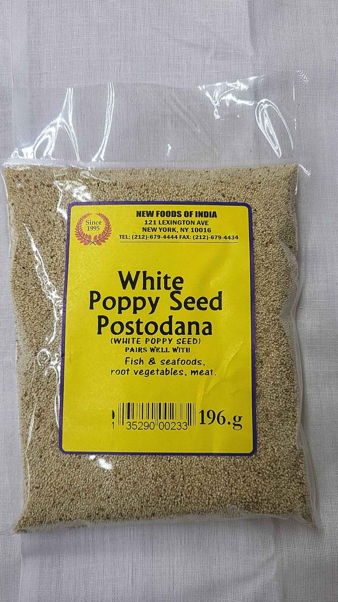 White Poppy Seed Postodana