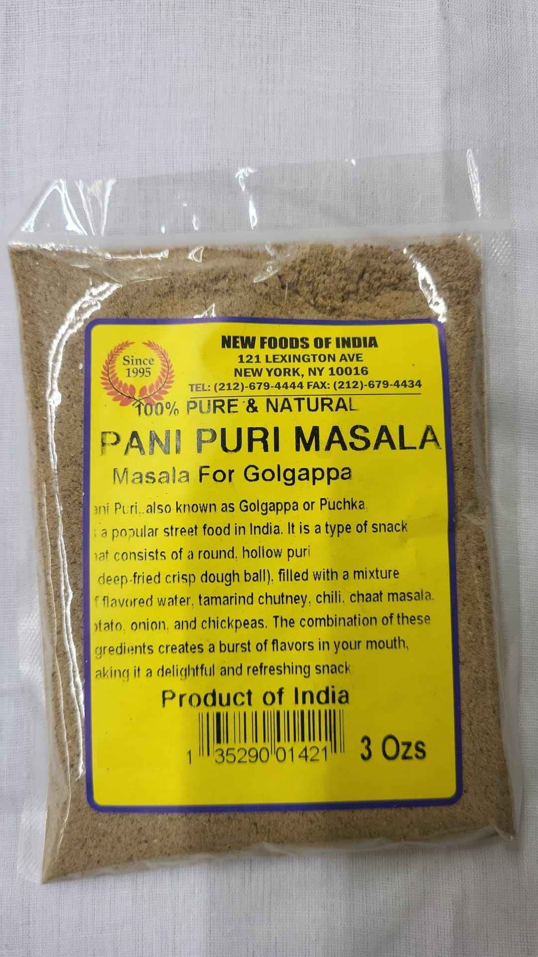 Pani Puri Masala