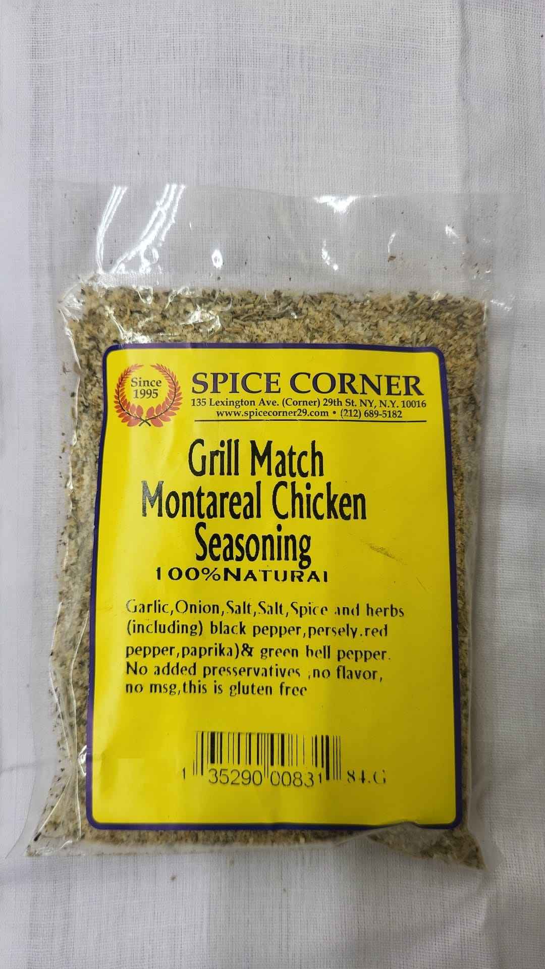 Grill Match Montareal Chicken Seasoning