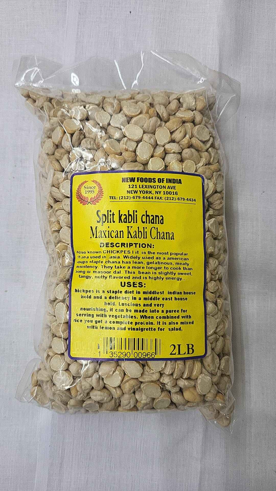 Split Kabli Chana