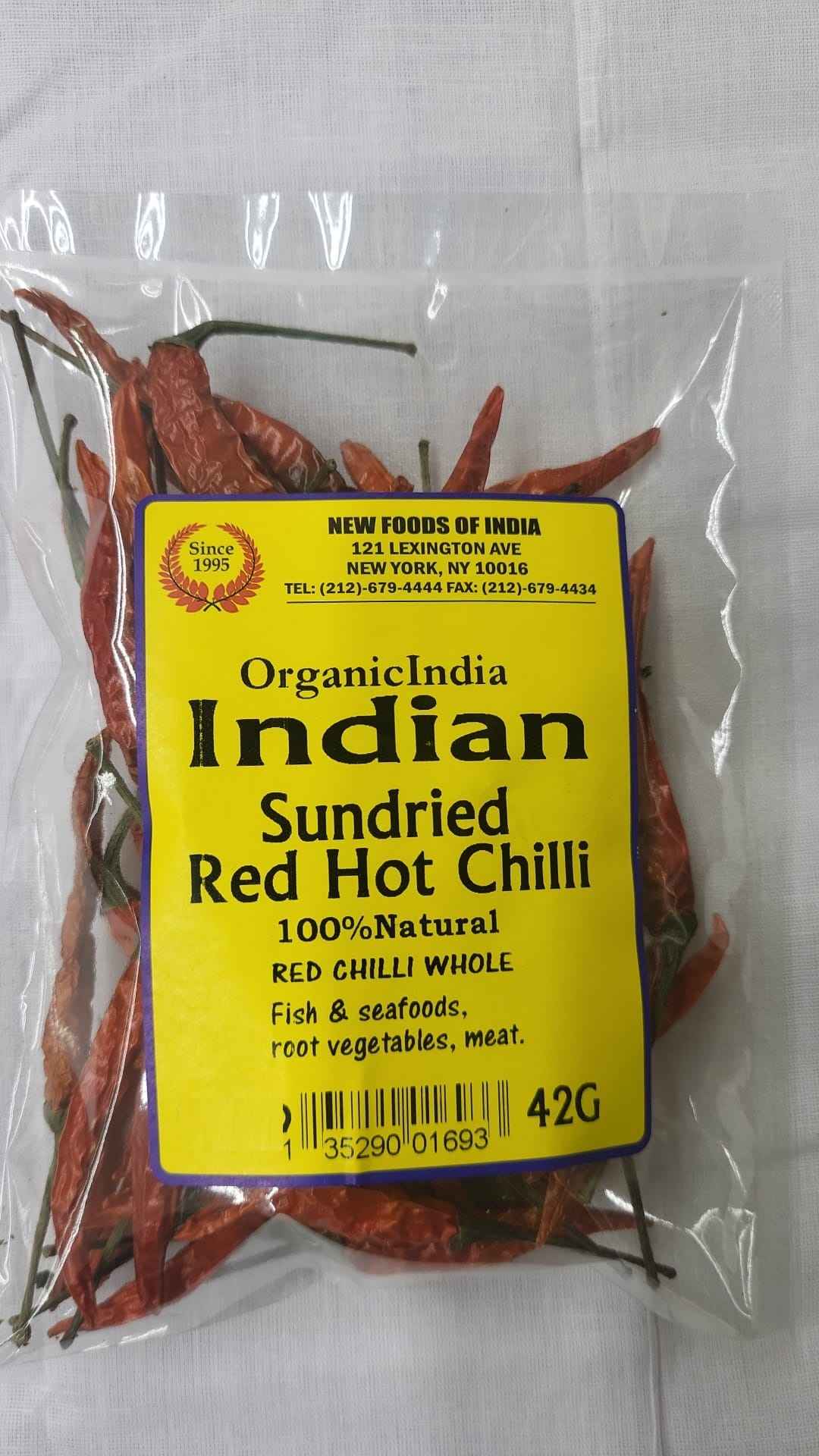 Organic India Sundried Red Hot Chilli