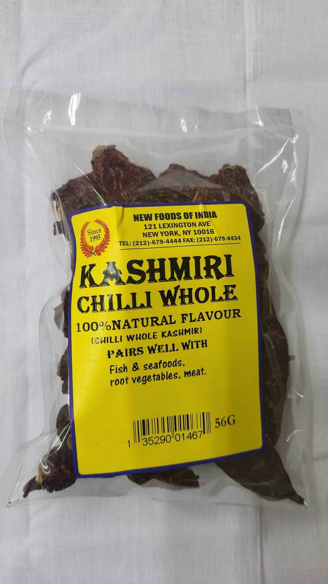 Kashmiri Chilli Whole