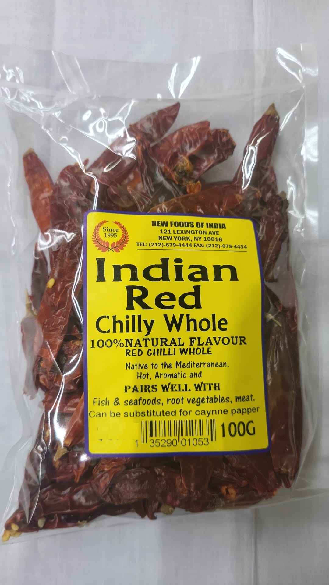 Indian Red Chilly Whole
