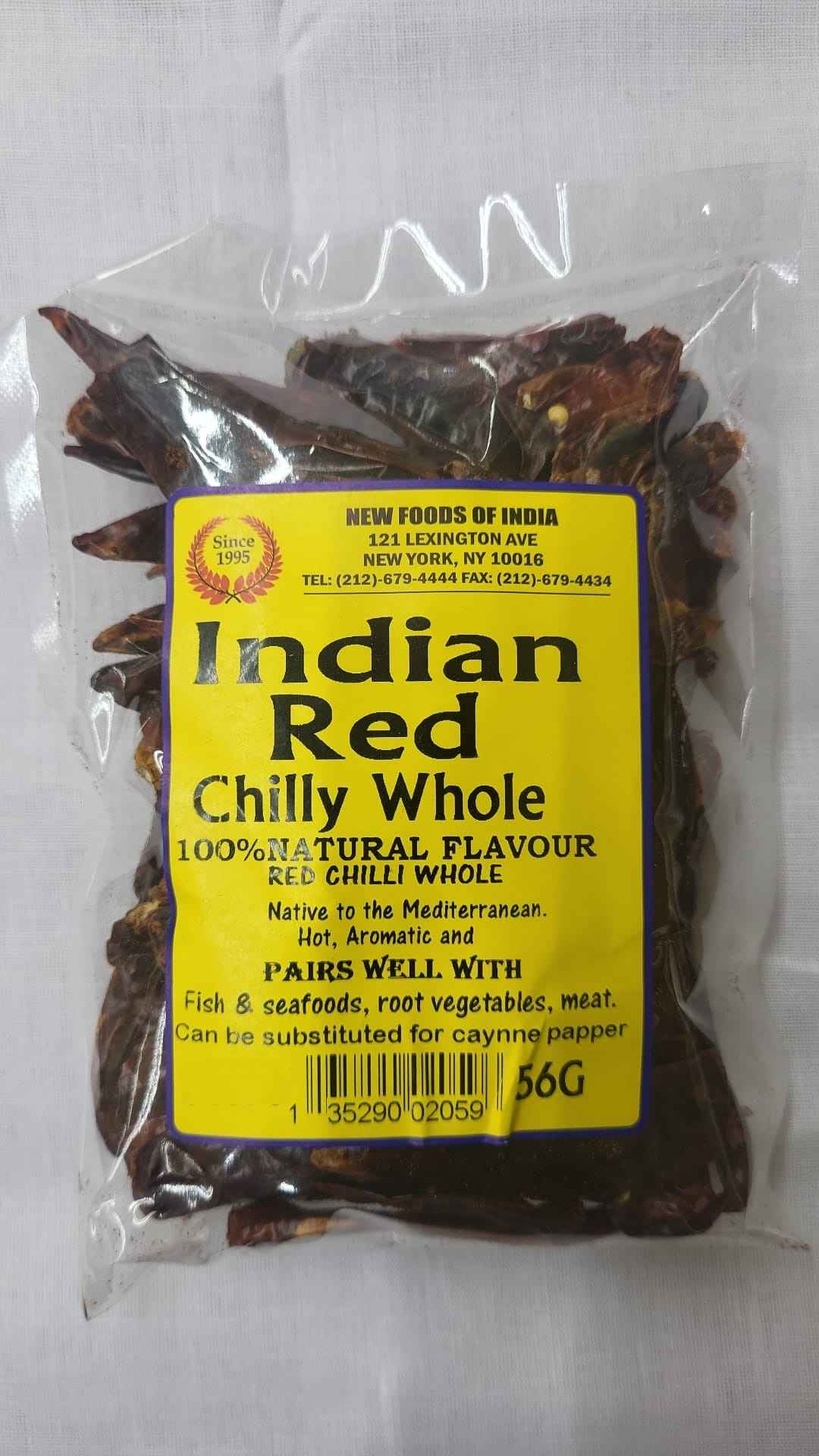 Indian Red Chilly Whole