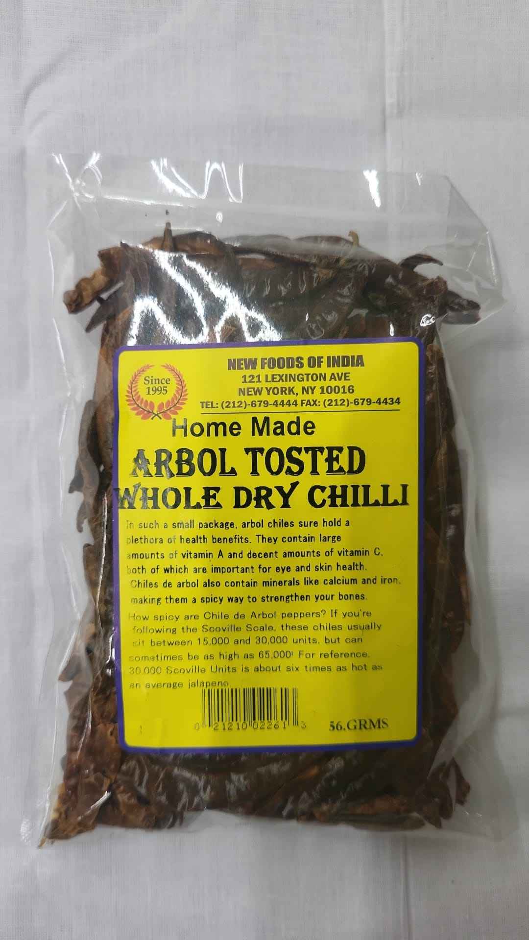 Home Made Arbol Tosted Whole Dry Chilli