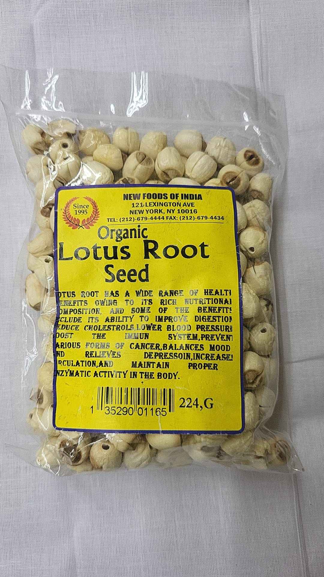 Organic Lotus Root Seed