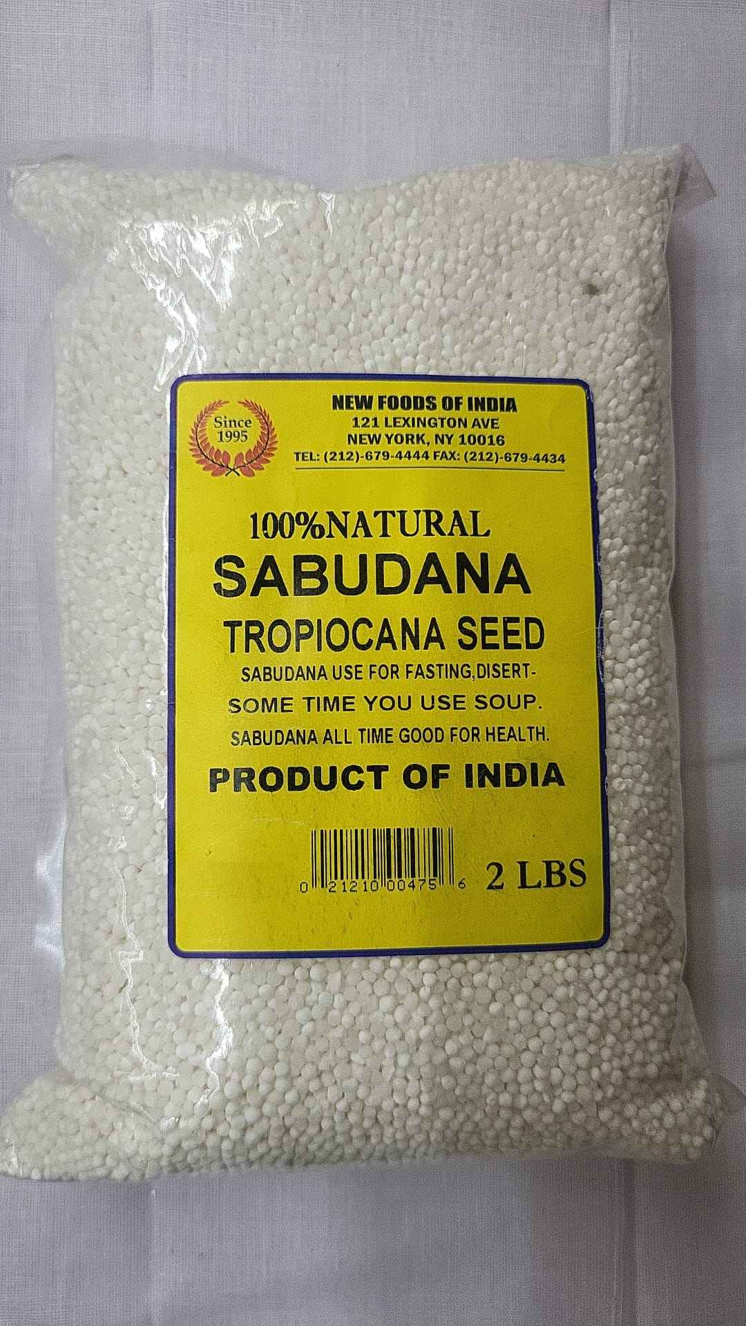Natural Sabudana