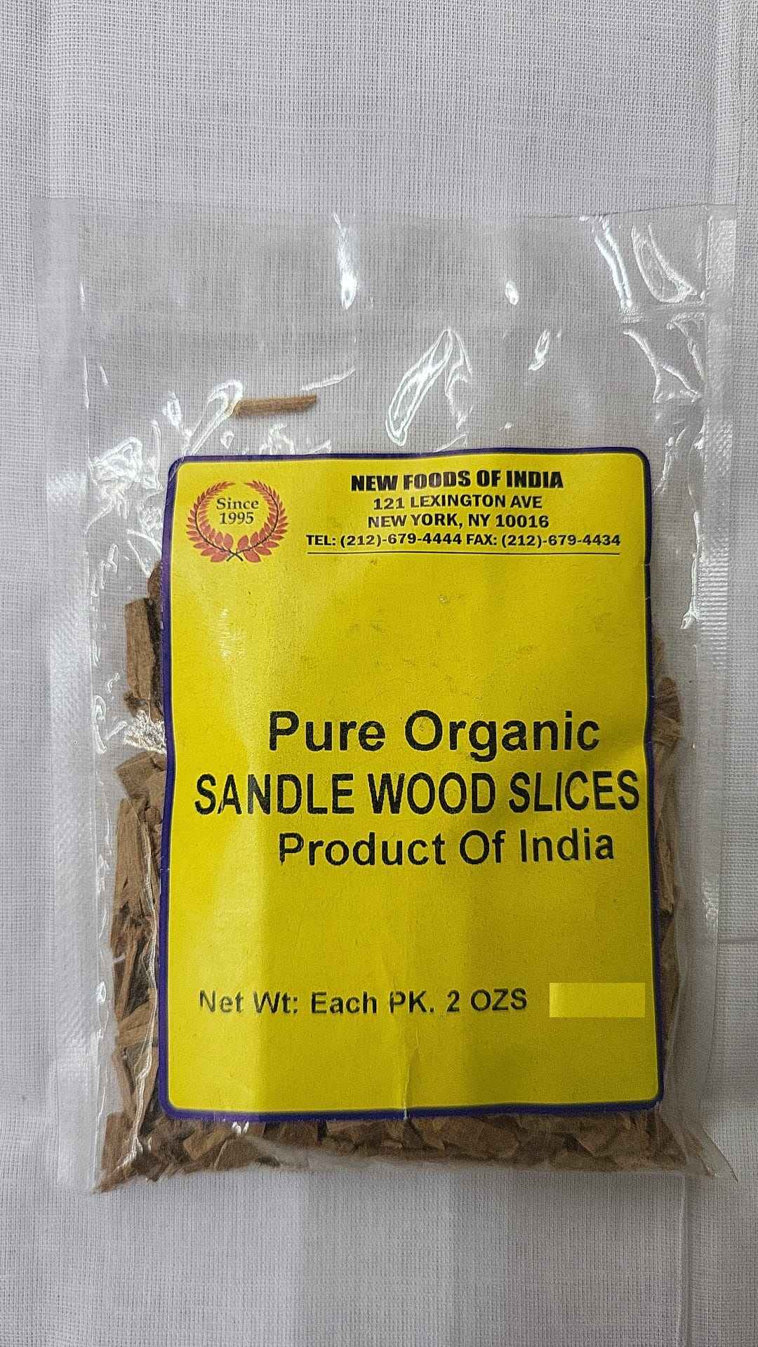 Pure Organic Sandle Wood Slice