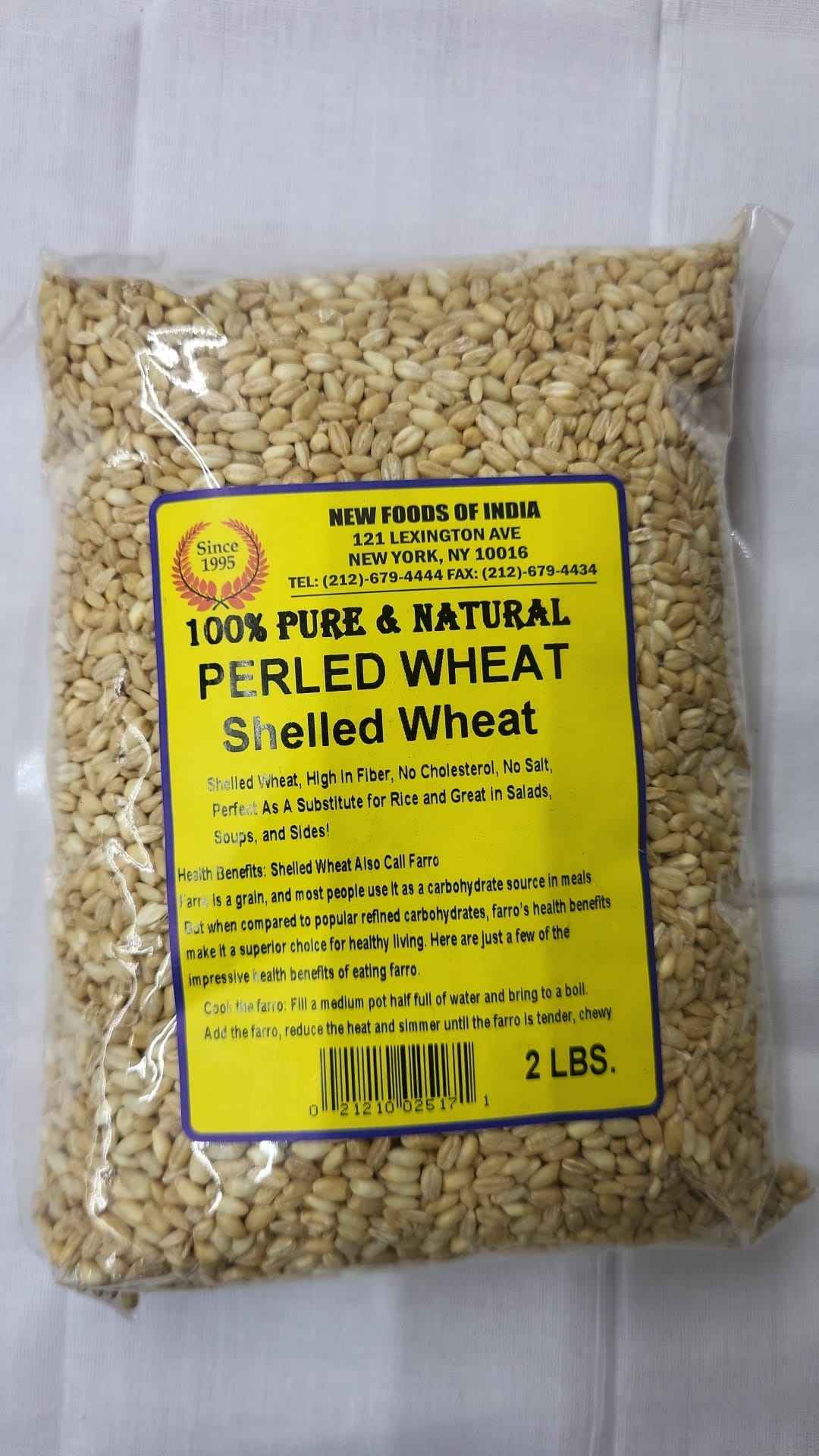 Natural Pearl Shelled Wheat