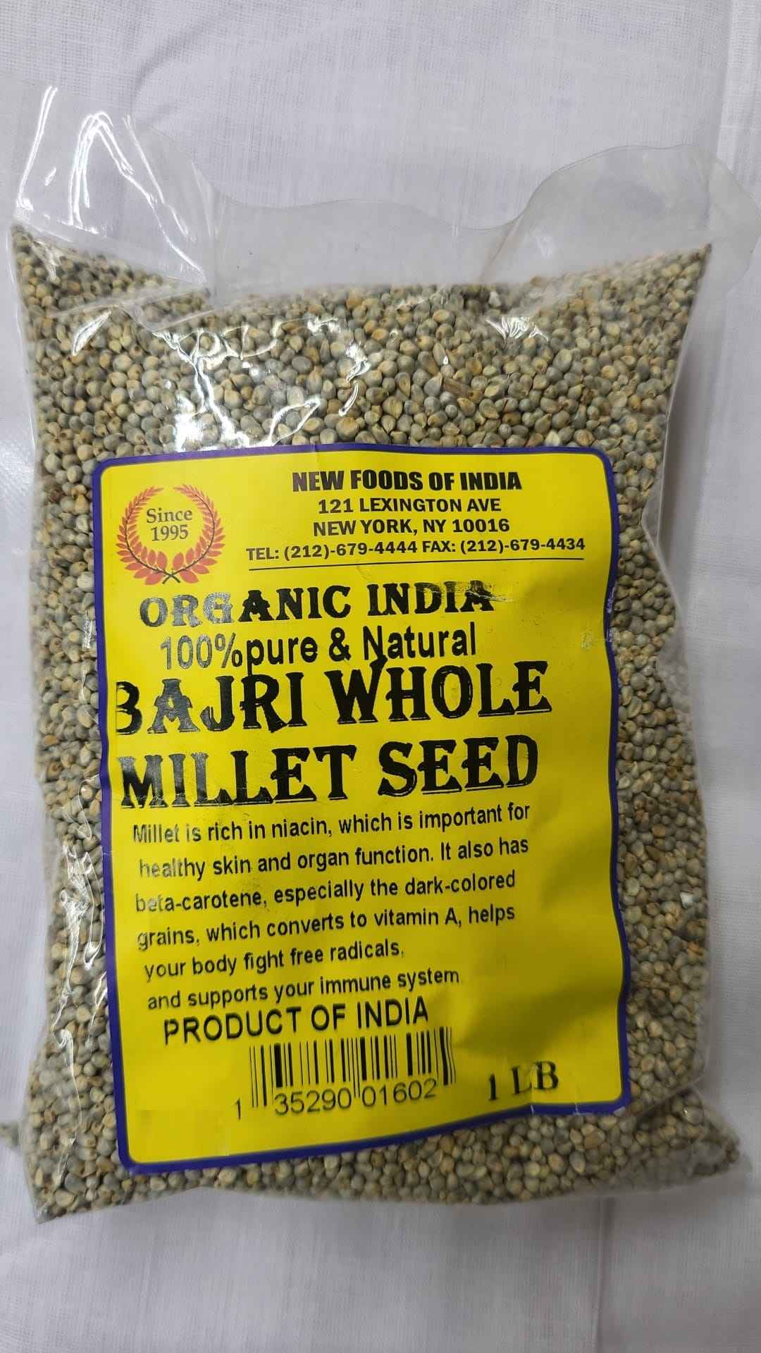 Organic Natural Bajri Whole