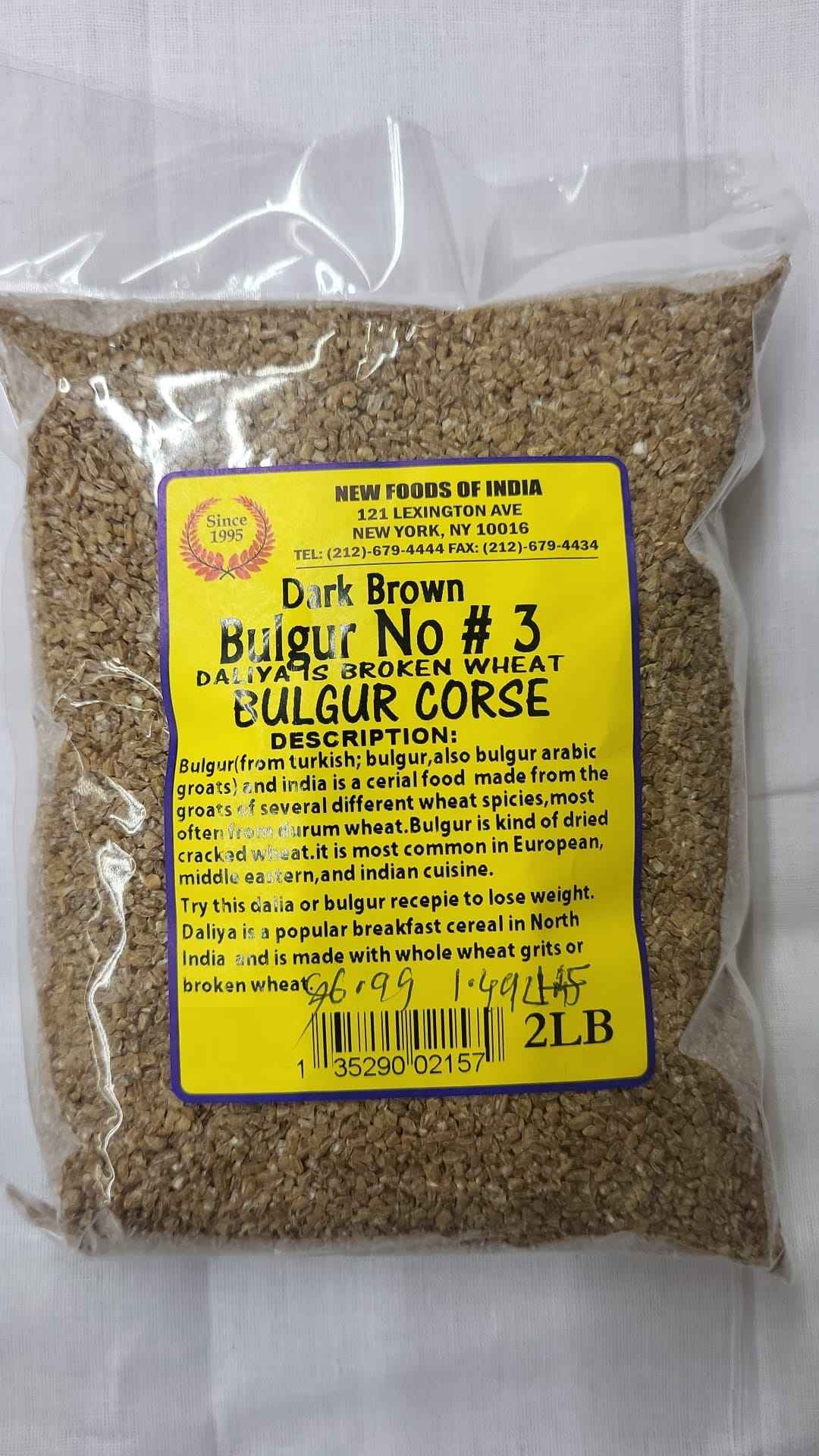 Bulgur No 3 Dark Brown Corse