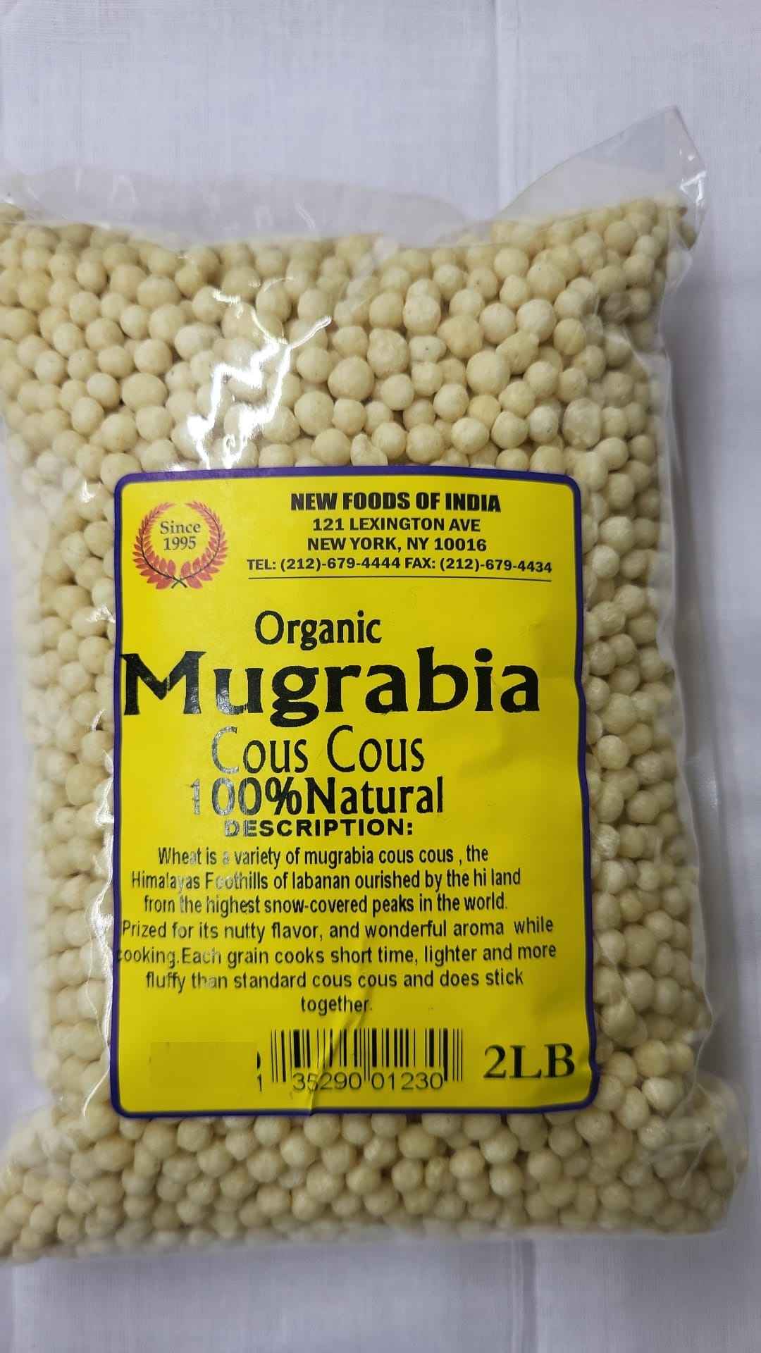 Organic Mugrabia Couscous