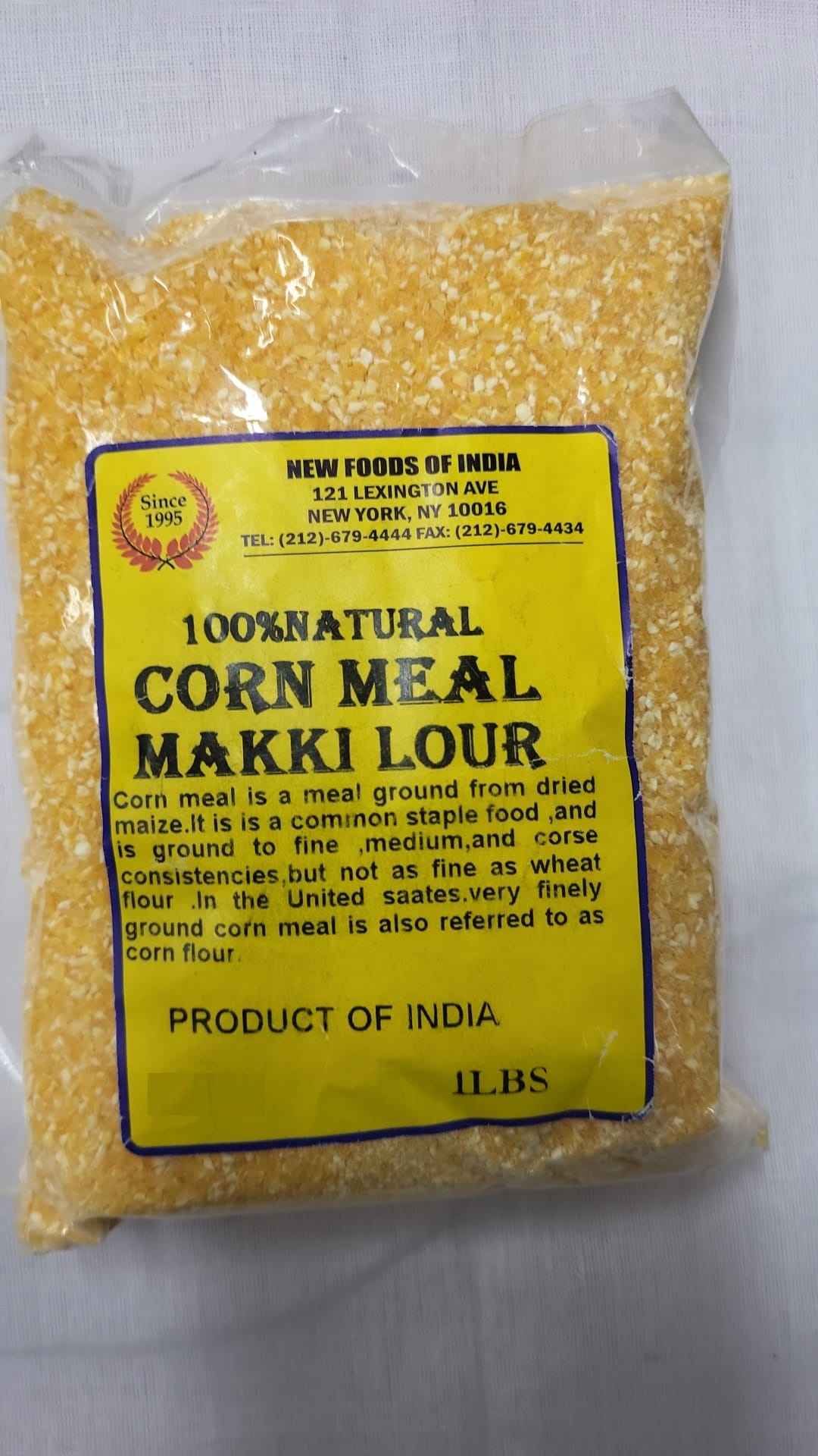 Natural Corn Meal Makki Flour