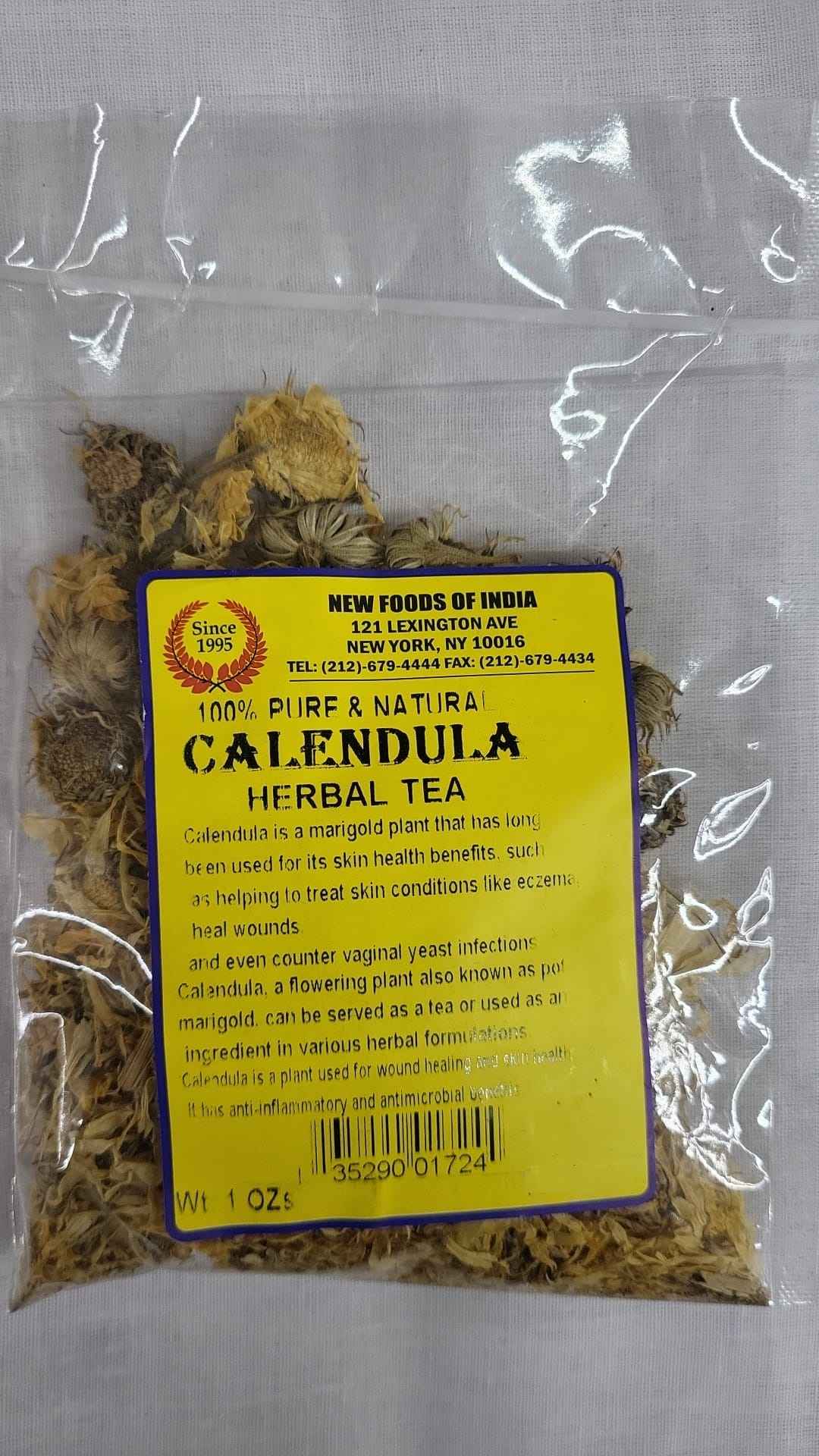 Pure And Natural Calendula Herbal Tea