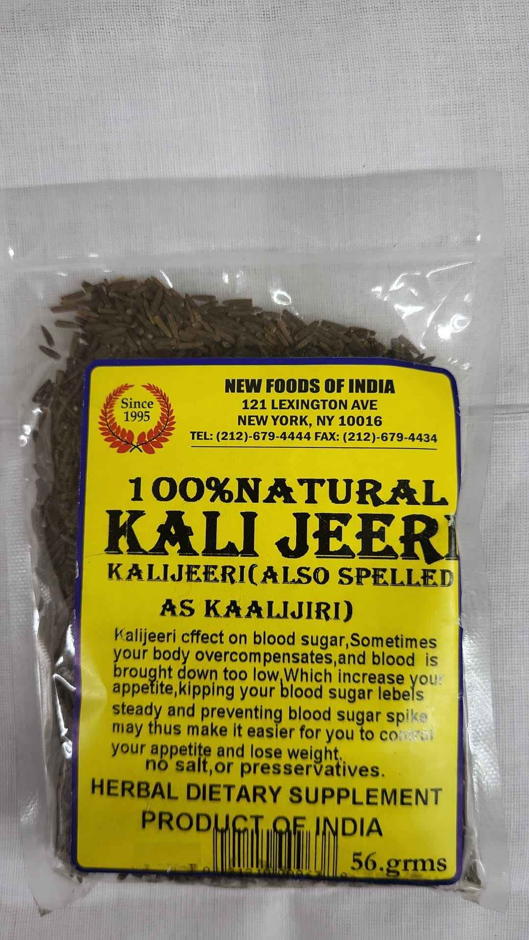 Natural Kali Jeeri