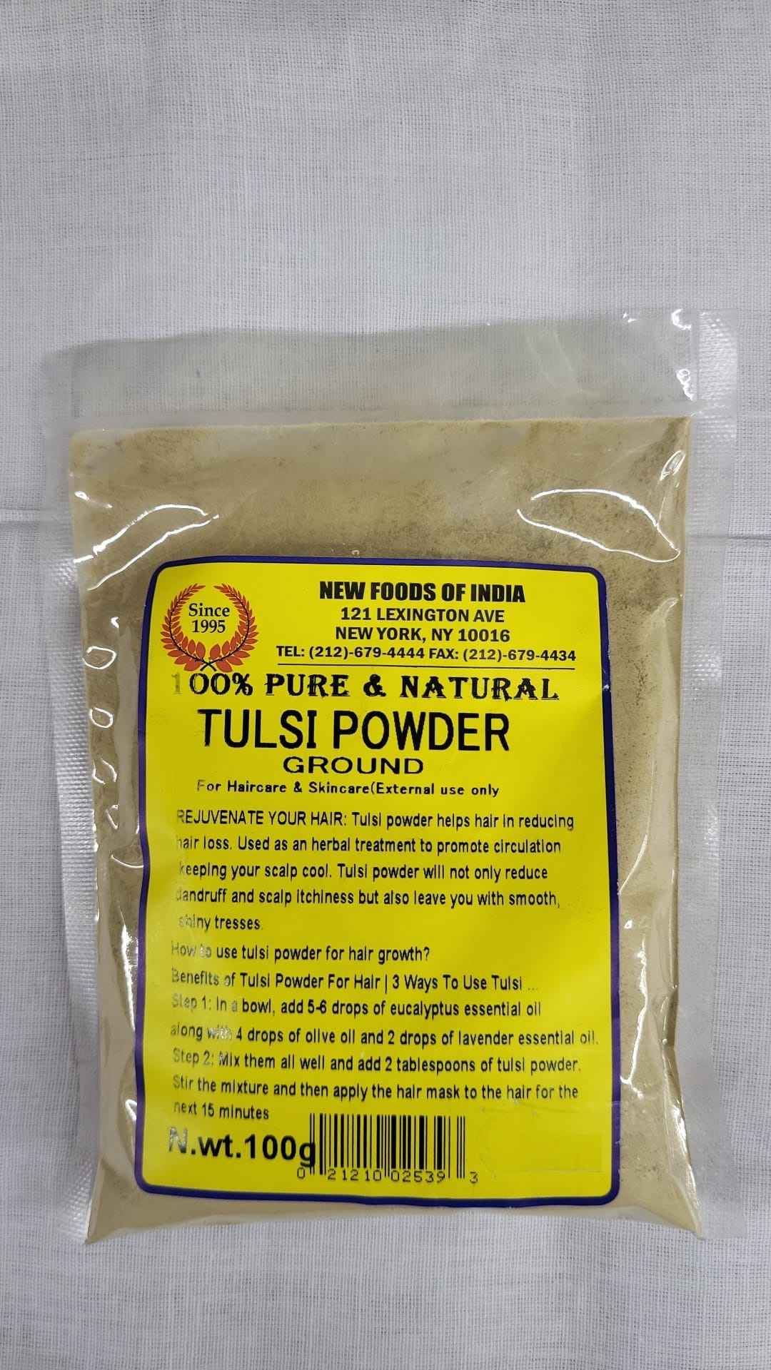 Pure And Natural Tulsi Powder Ground