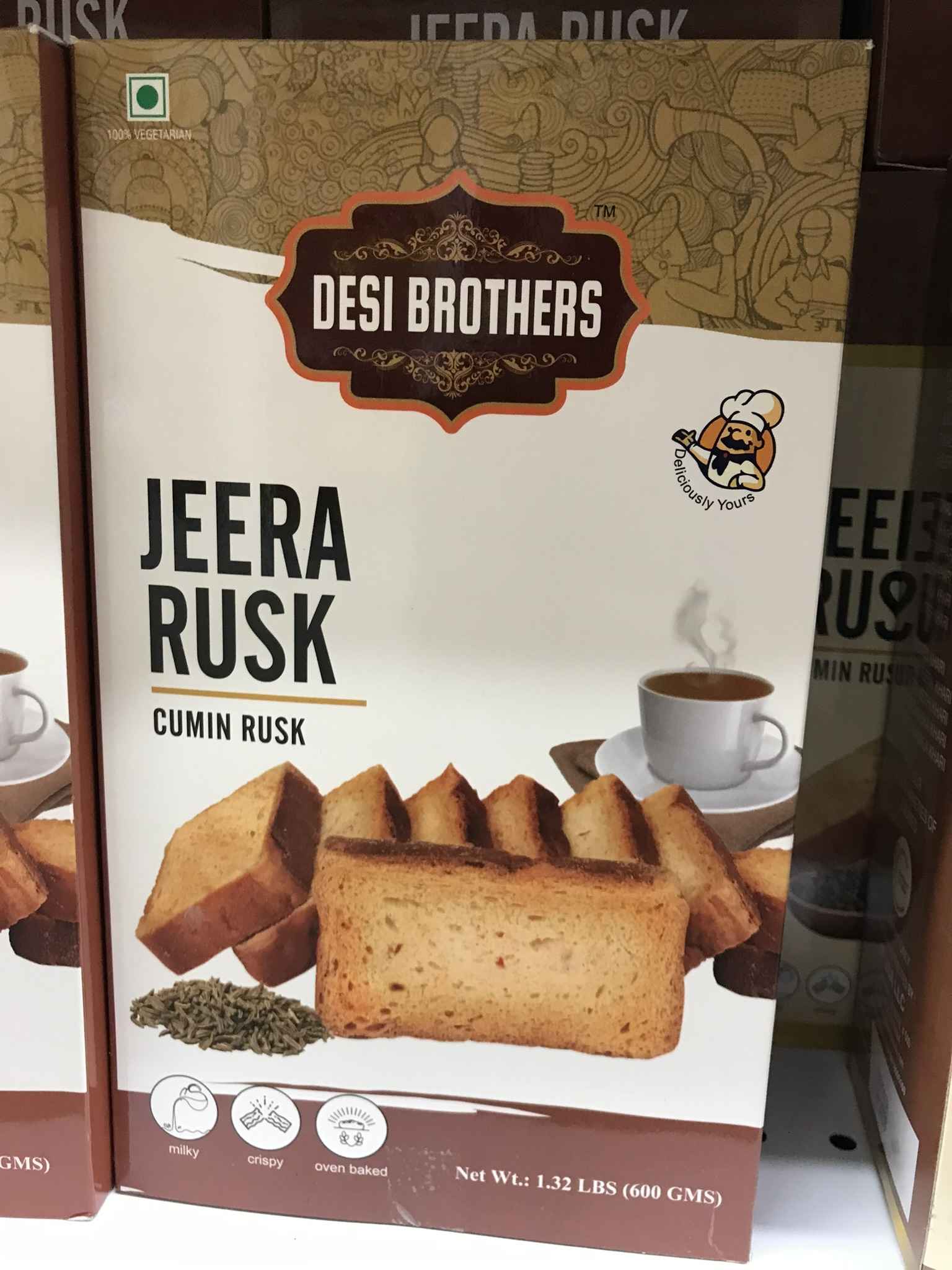 DESI BROTHERS JEERA RUSK