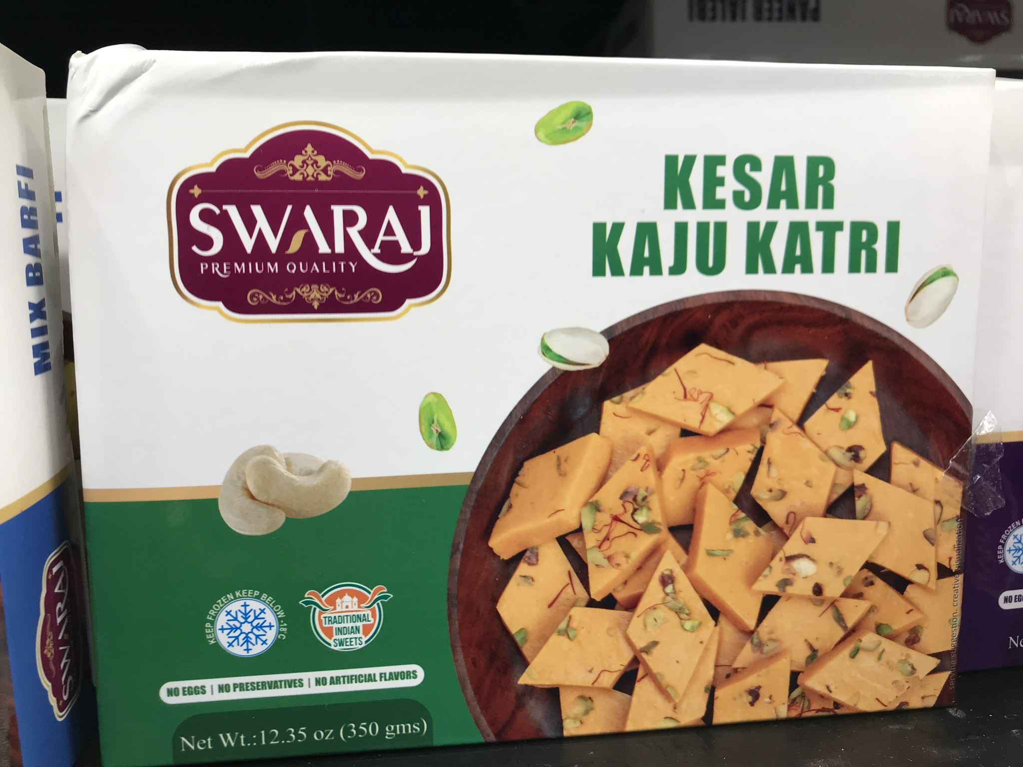 SWARAJ KESAR KAJU KATLI