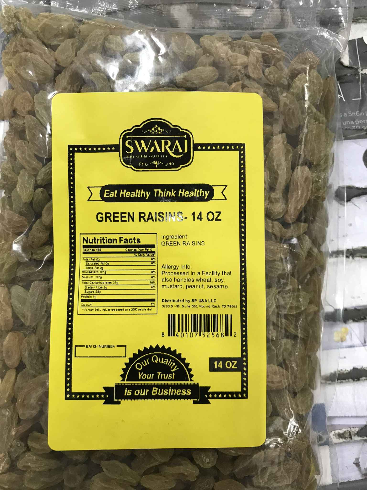 SWARAJ GREEN RAISIN