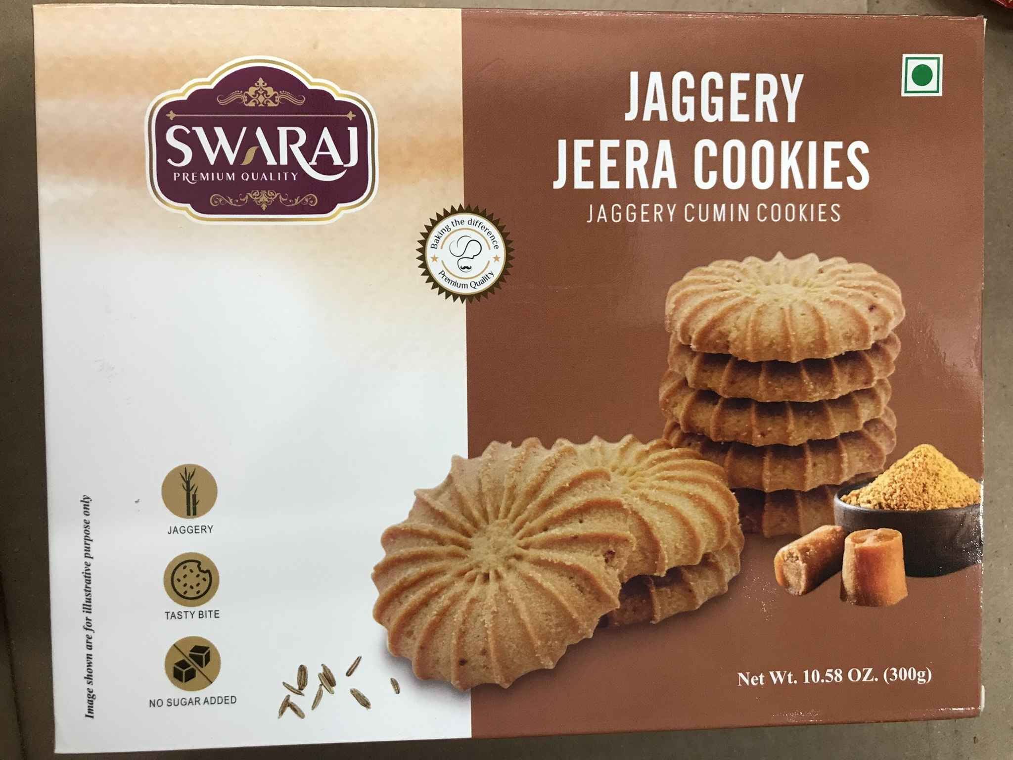 SWRJ JAGGERY JEERA COOKIES
