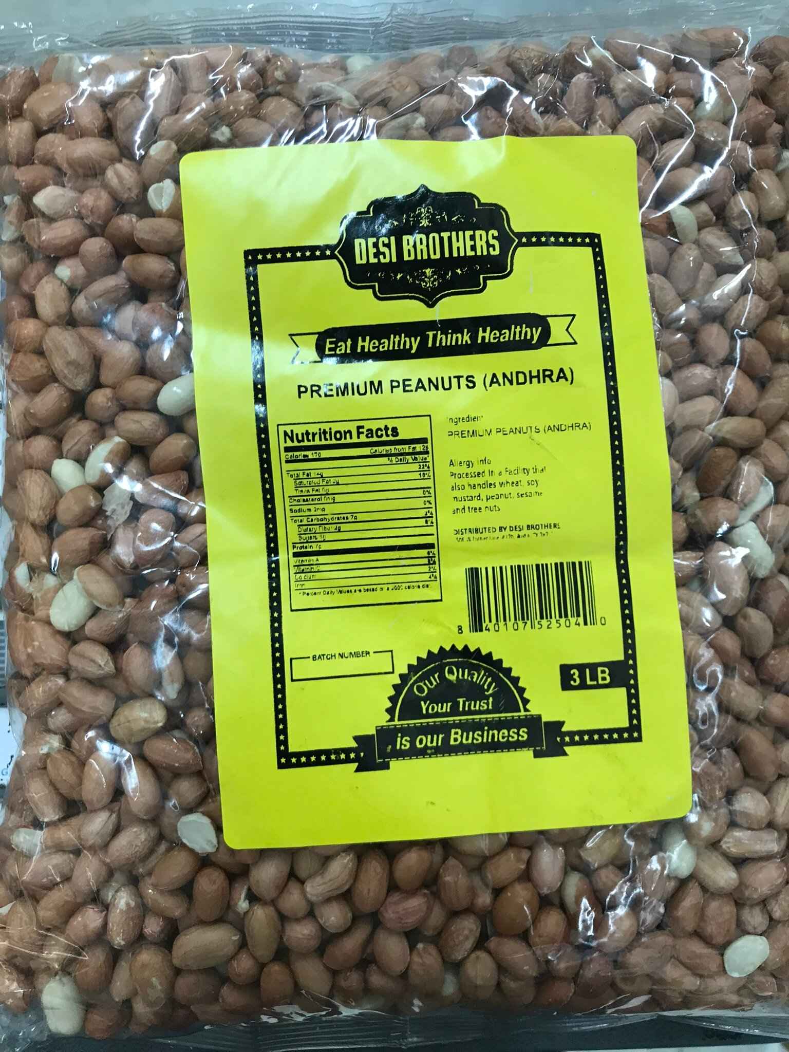 DESI BROTHERS PEANUTS