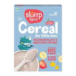 Slurrp Farm Multigrain Millets And Mixed Fruit With Milk