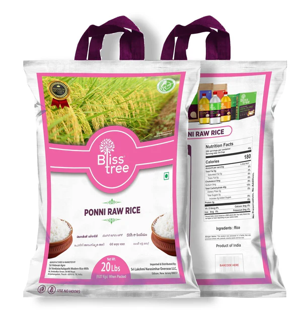 Bliss Tree Ponni Raw Rice