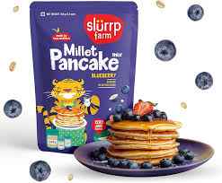 Slurrp Farm Millet Pancake Mix Blueberry