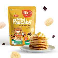 Slurrp Farm Millet Pancake Mix Banana Choco Chip