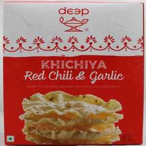 Deep Red Chilli And Garlic Khichiya