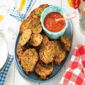Goldis Fried Eggplant