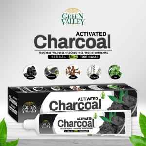 Green Valley Activated Charcoal Toothpaste