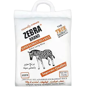 Zebra Brand Sela Basmati Rice