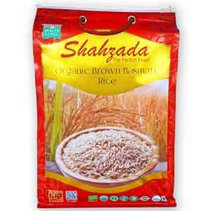 Shahzada Org Brown Basmati 10 LBS