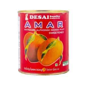 Amar Alphanso Mango Pulp NSA 850 GM