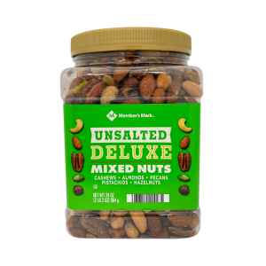 Members Mark Unsalted Deluxe Mixed Nuts