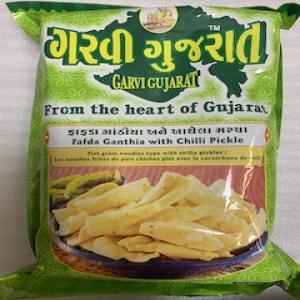 GARVI GUJRAT FAFDA GANTHIA W CHILI